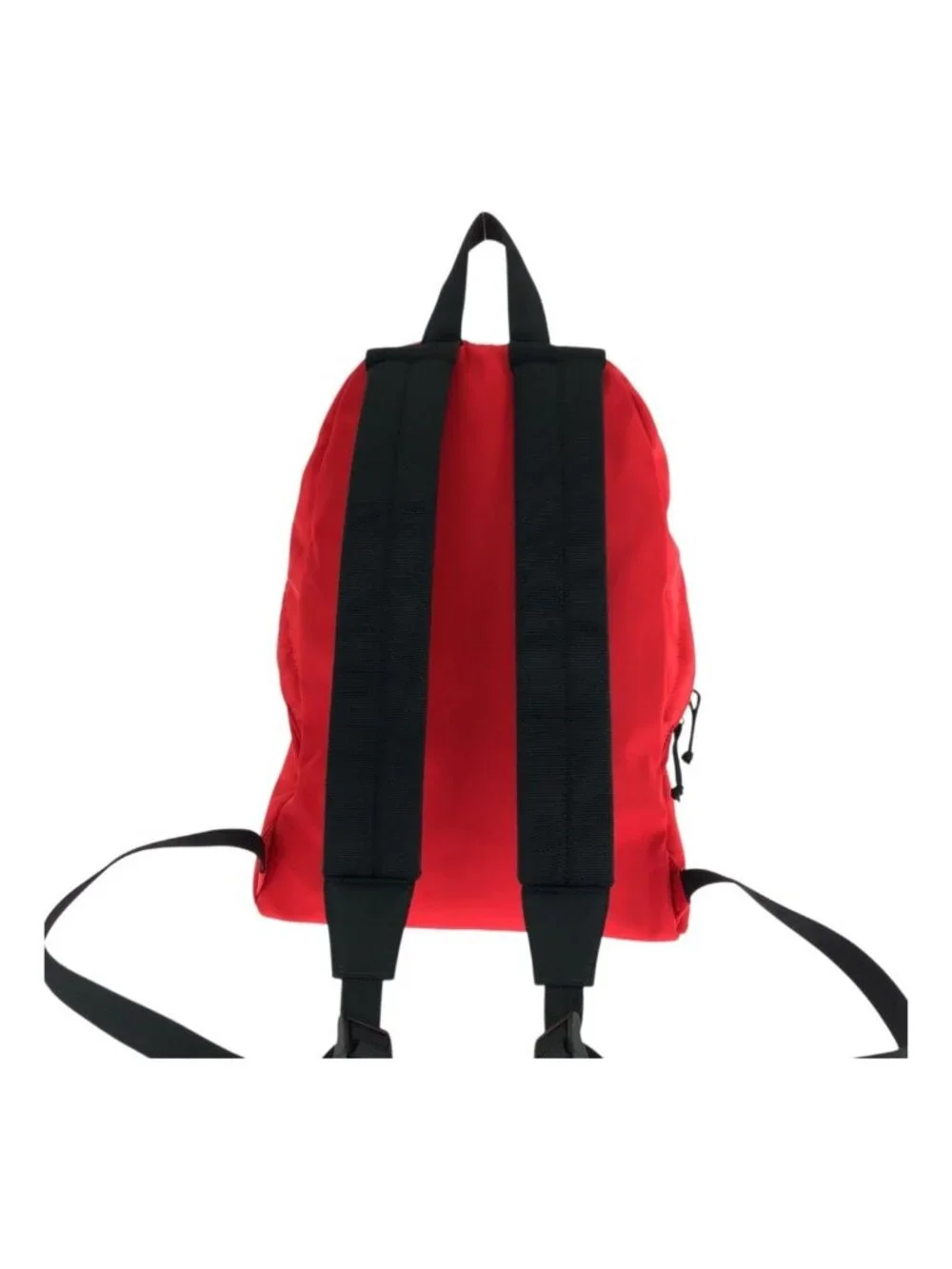 Balenciaga Explorer Red Black Canvas Backpack